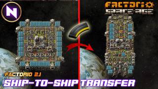 Platform-To-Platform Transfer And Automated Artilery | 16 | Factorio Space Age Release 2.1