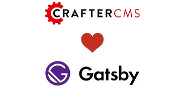 Gatsby.js Crafter CMS Integration Install and In-Context Preview and Editing