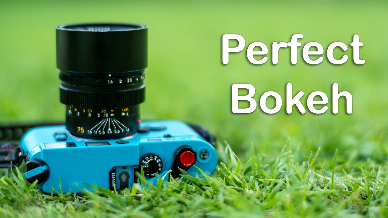 Некоторые говорят, что этот объектив создает идеальное боке...