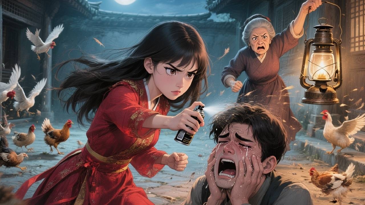 Reborn On Our Wedding Night,I Grabbed Pepper Spray and Blinded Him—HeScreamed Like a Slaughtered Pig