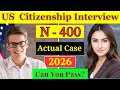 Actual Interview of U.S. Citizenship 2025, N-400 Naturalization Interview, Small talk #n400 #usa #us