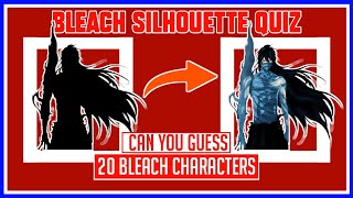 Bleach Siluootte Quiz(TEST YOUR BLEACH KNOWLEDGE)Guess Bleach characters from Shadow 🔥 screenshot 1