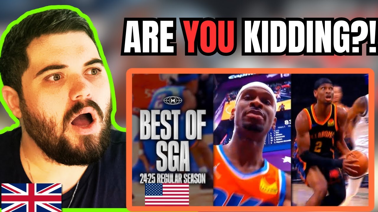 British Guy Reacts to Shai Gilgeous-Alexander Highlights For The First Time