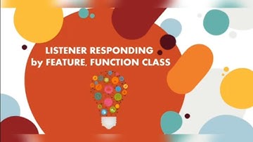 Listener Responding Feature Function Class