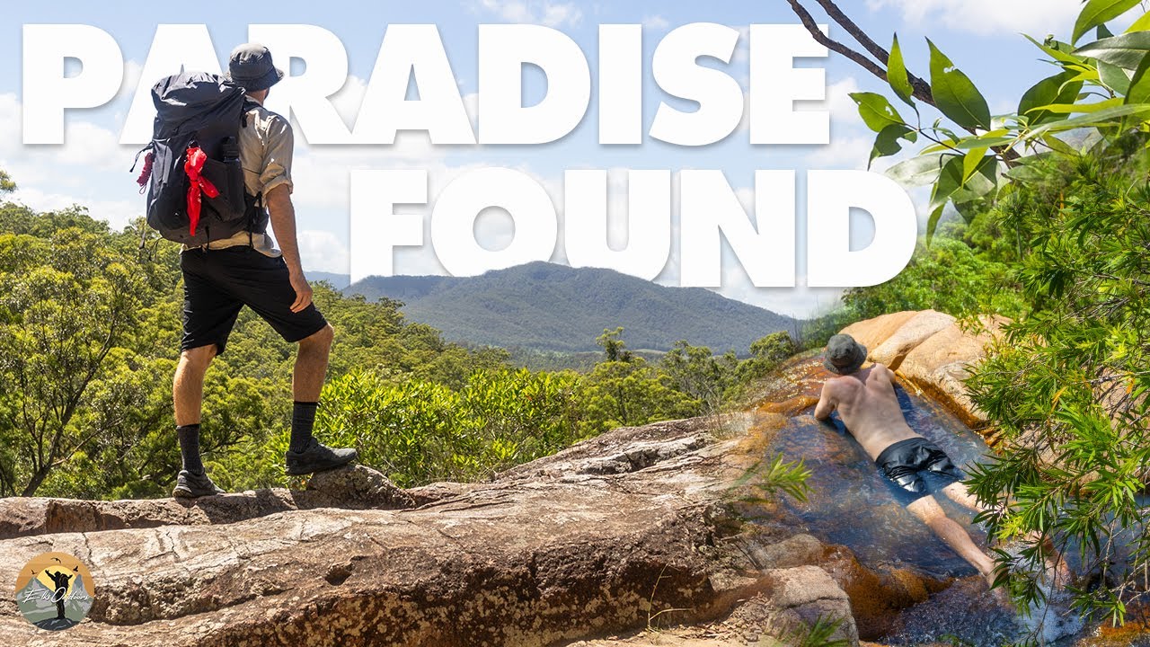 Paradise Found! Solo Hammock Camp Under a Hidden Waterfall YouTube