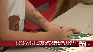 Library and Literacy Council team up to increase access to books