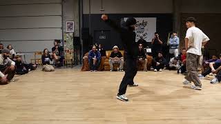 Battle 1vs1- Bboy Bounoux vs Bboy Mighty Max +16ans| Finale Breaking Champions #1 | FunkyFeetAcademy