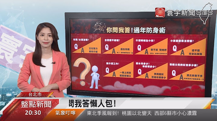 過年親戚尷聊怎麼辦? 你問我答懶人包!｜寰宇新聞20210208