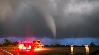 Incredible Oklahoma Tornado UP CLOSE - 5/11/23