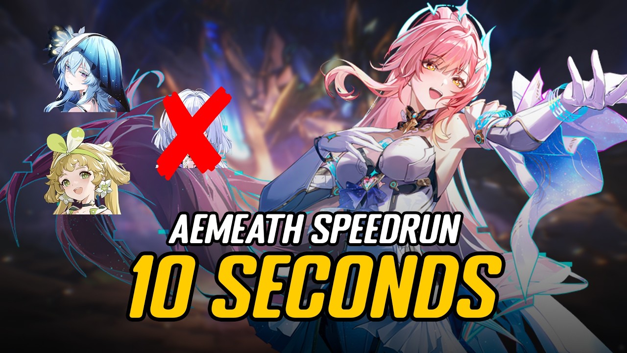 This is how 10 Seconds Rotation Aemeath Looks Like!!!