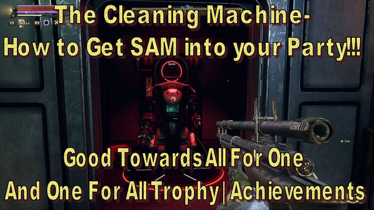 The Outer Worlds The Cleaning Machine Side Quest Guide | How to Recruit SAM