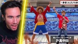 One Piece Voice Actor Live Performance Reaction