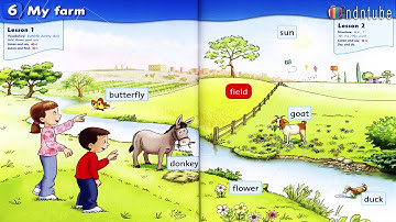 FIRST FRIENDS 1--UNIT 6 --MY FARM-- LESSON 1