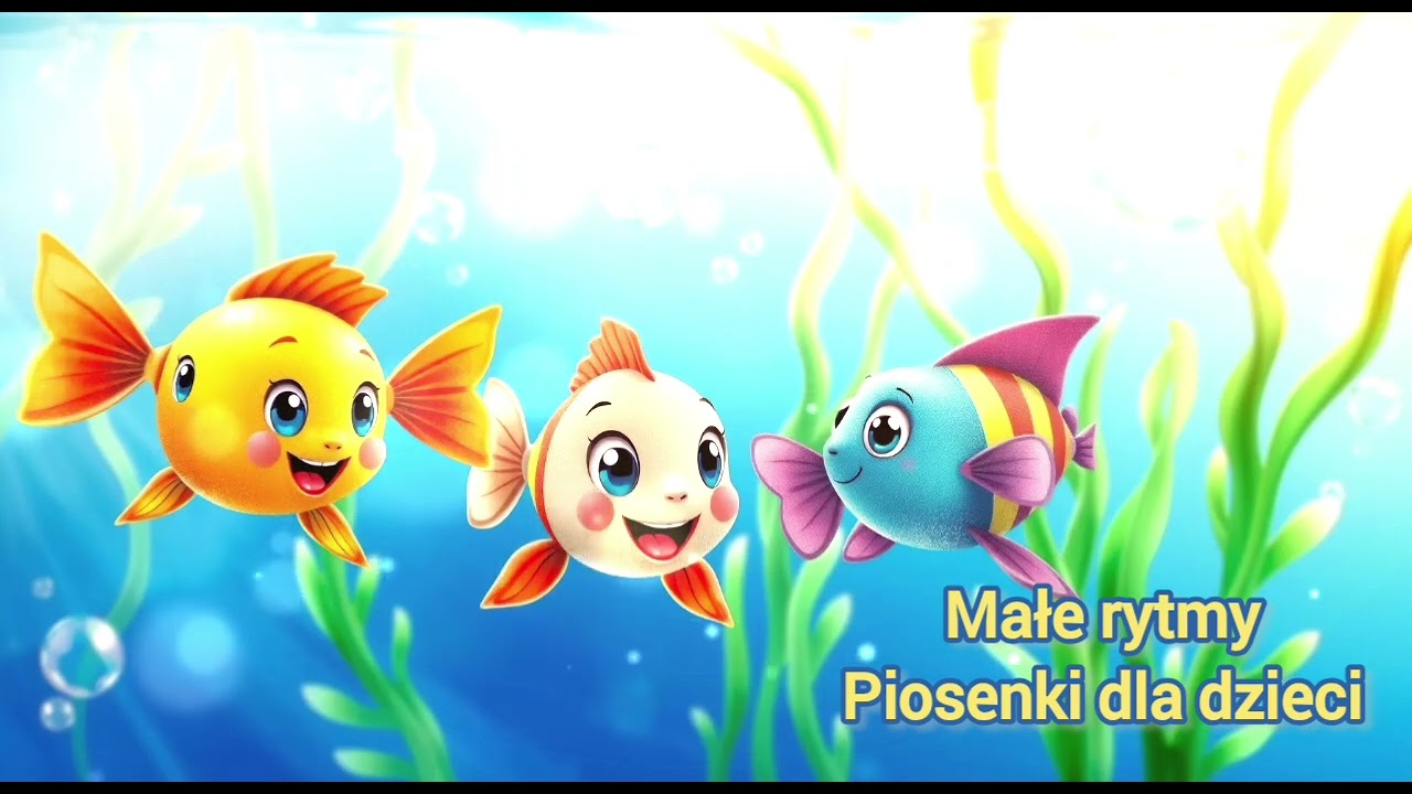 🌟Rybki w Akwarium🌟 Najlepsze Piosenki dla dzieci - muzyka dziecięca dla dzieci