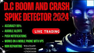 BOOM AND CRASH SPIKE DETECTOR LIVE TRADING. GROWING A SMALL ACCOUNT