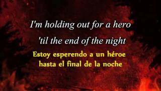 Nothing But Thieves: Holding Out For A Hero (Sub español - Lyrics) chords