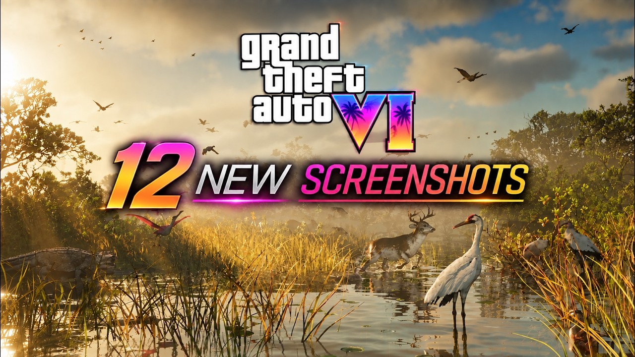 Video thumbnail for 🔥 12 INSANE NEW GTA 6 SCREENSHOTS RELEASED — SEPTEMBER 29, 2026! | by ROCKSTAR GAMES