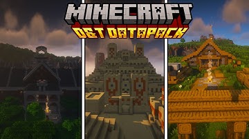 MEER en BETERE structuren in Minecraft 1.21: Dungeons and Taverns Datapack