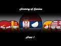 History of Serbia in Countryballs Remastered part 1 | Countryball Animation