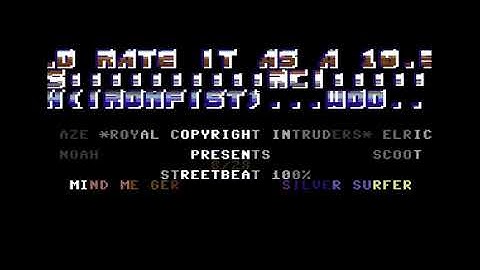 Royal Copyright Intruders (RCI) Intro 2 ! Commodore 64 (C64)