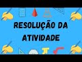 Resolução Atividade IV 3 ano - Parte 1