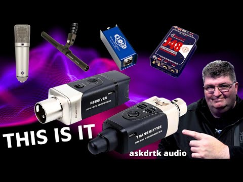 Xvive U3C - WIRELESS with PHANTOM POWER
