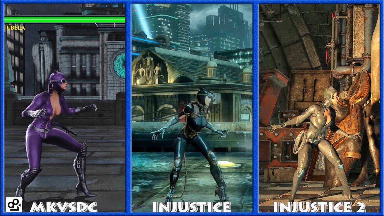 CATWOMAN Graphic Evolution 20082017 Injustice DC Universe MKvsDC