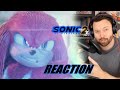 Sonic the Hedgehog 2 (2022) Official Trailer Reaction