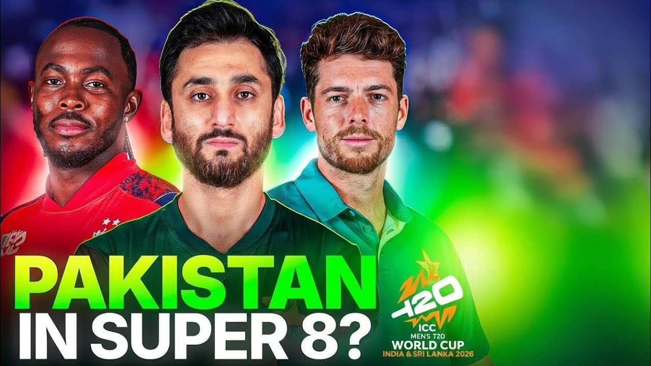 ICC T20 World Cup 2026 , Pak schedule , Super 8 Qualification , groups ...