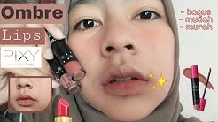 TUTORIAL OMBRE LIPS W/ PIXY LIP CREAM - Durasi: 5.10. 
