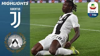 Juventus 4-1 Udinese | Ronaldo rested as Kean double puts Juve 19 points clear | Serie A