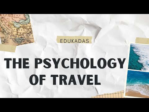 CHAPTER 1 PSYCHOLOGY OF TRAVEL - ONLINE DISCUSSION