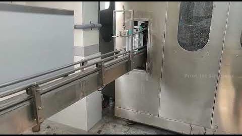 Coding on Pet Bottle