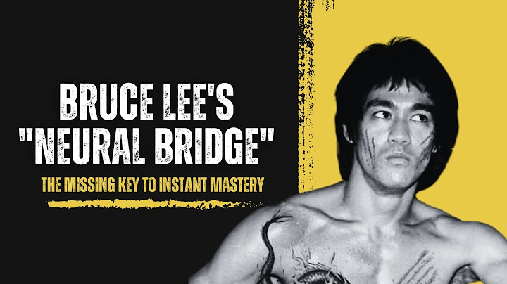Bruce Lee's Secret Technique to Master Any Skill | Bruce Lee Philosophy