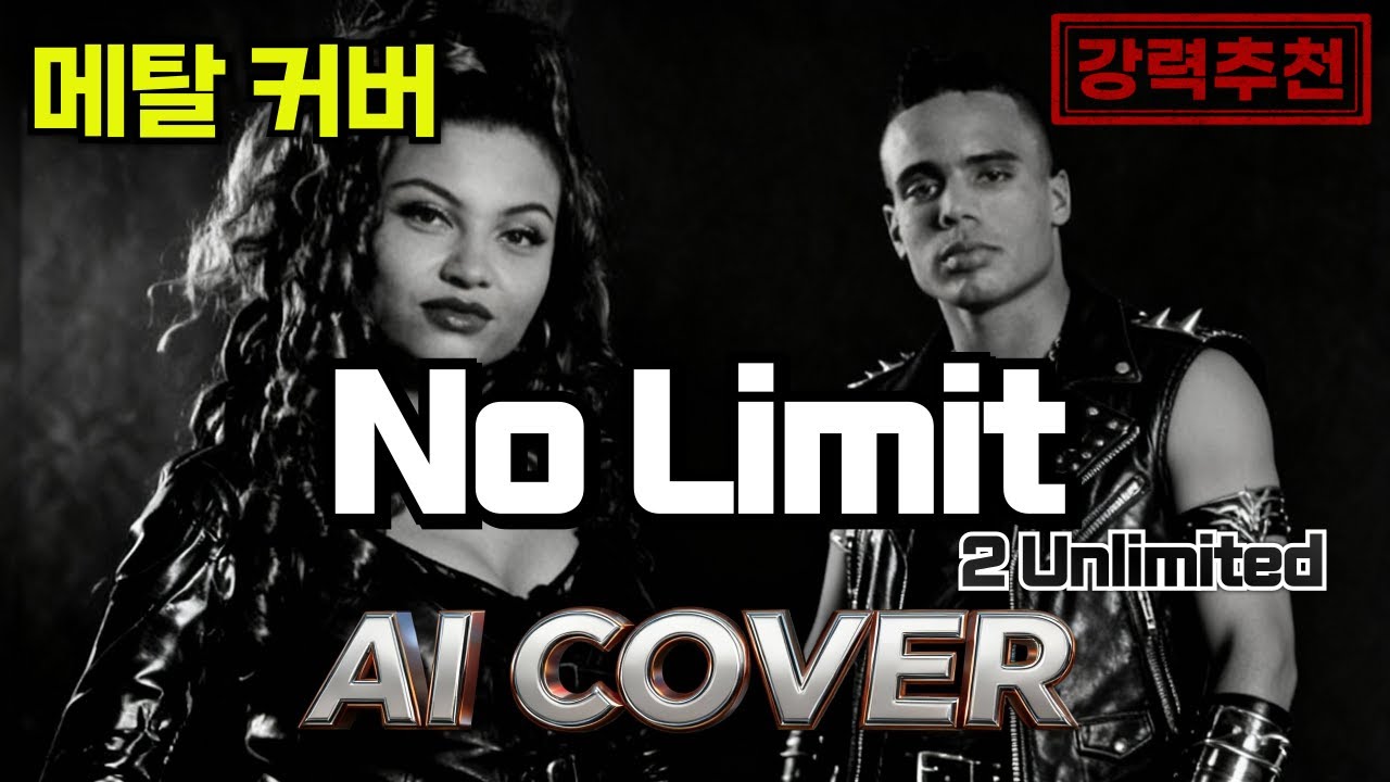 2 Unlimited - No Limit (Metal Cover) | 강렬 메탈 버전! 🔥 [AI Cover]
