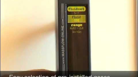 Mass Flow Meter Introduction: the MASS-VIEW