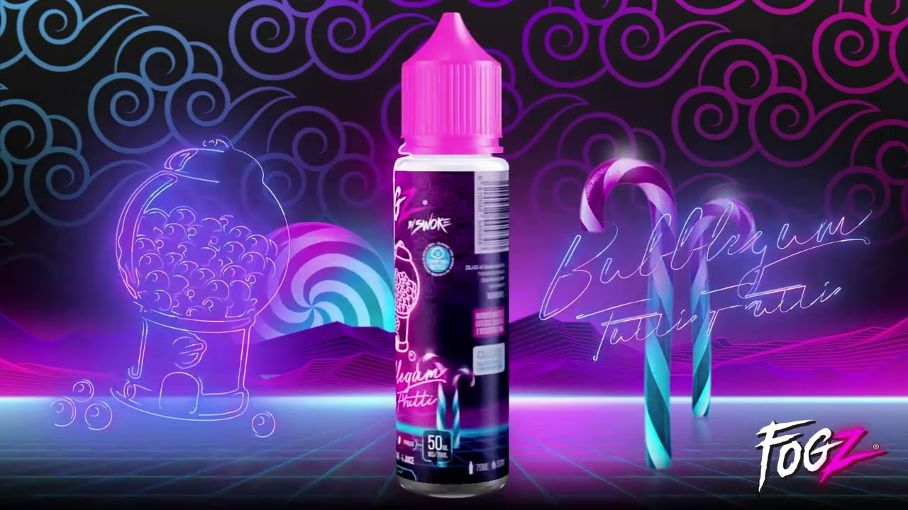 Fogz® Bubblegum Tutti Frutti