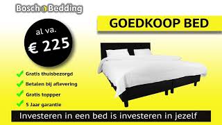 Rally silhouet Leger Goedkoop bed in alle maten | Bosch Bedding