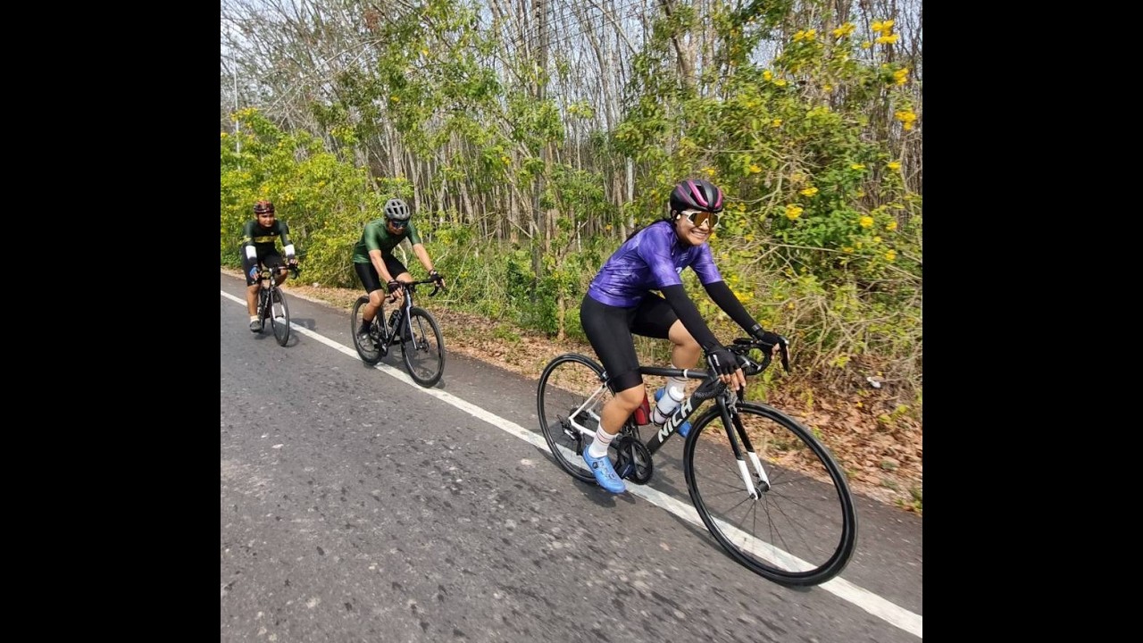 ปั่นไปเดี๋ยวก็ผอม...//สามย่านชวนปั่น #cycling #cycling #cyclinglife
