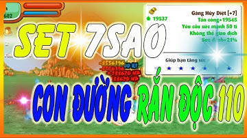 Ngọc Rồng Online - Chumpksv7 Cùng Set 7s Chơi Kaioken Thử Sức Con Đường Rắn Độc Map Cuối