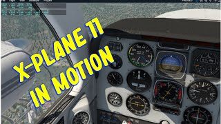 X-Plane 11 SFX-100 motion platform Baron 58 VR Pimax 5k+