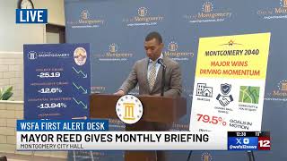 Montgomery mayor holds briefing to discuss city developments