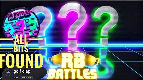 ALL RB BATTLES BIT LOCATIONS