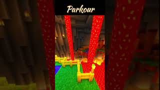 Minecraft Parkour Challenge😱 #minecraft #challenge #minecraftshorts #minecraftbuilds