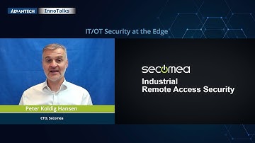 Advantech x Secomea | IT/OT security- threats and countermeasure , Advantech (EN)