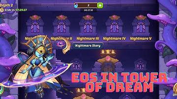 IDLE HEROES - EOS THE SUN DEVOURER IN TOWER OF DREAM