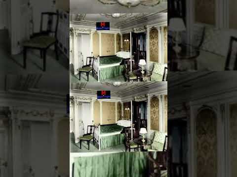 احد الغرف في سفينة التايتنك 