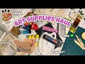 Art supplies shopping haul  affordable