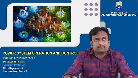 Penalty Factor Analysis by Dr. Sk Abdul Pasha