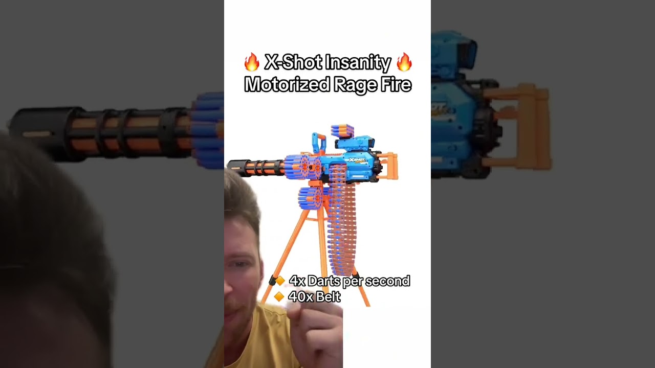 X Shot Insanity line : r/Nerf